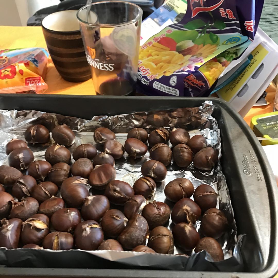 新手零失败烤栗子