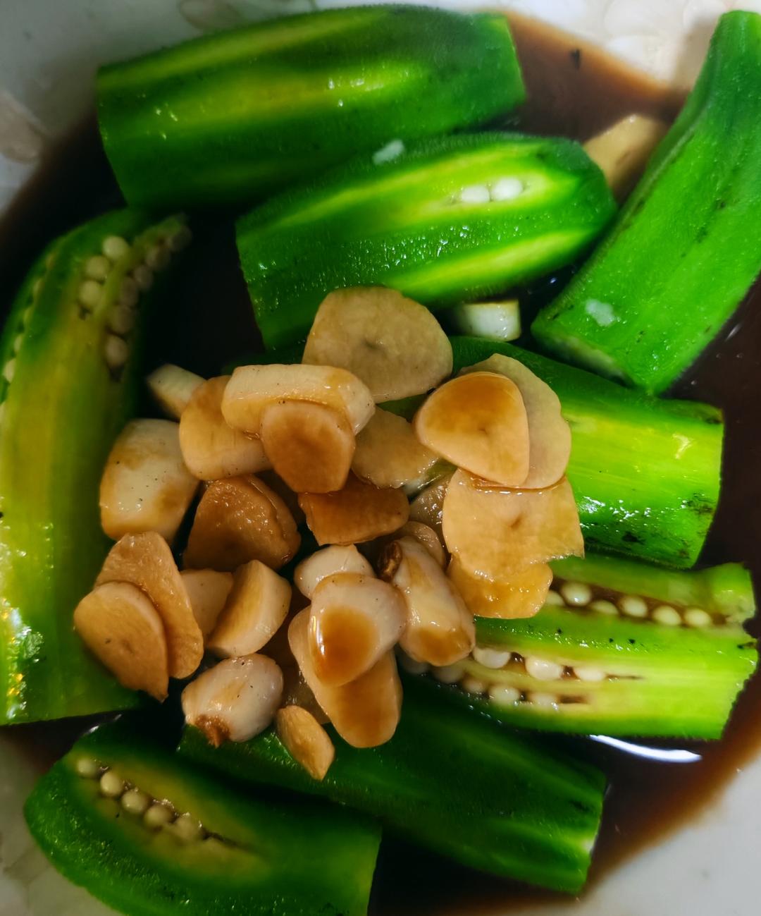 蒜蓉秋葵