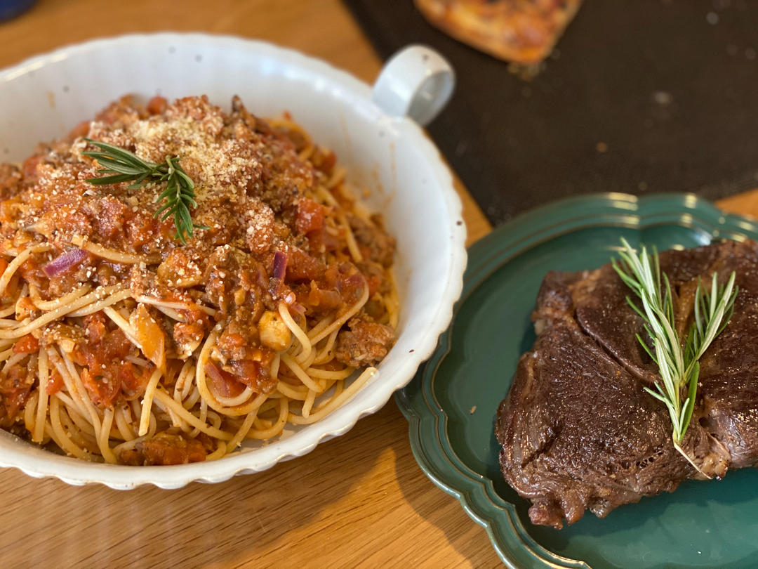 【番茄肉酱意面】