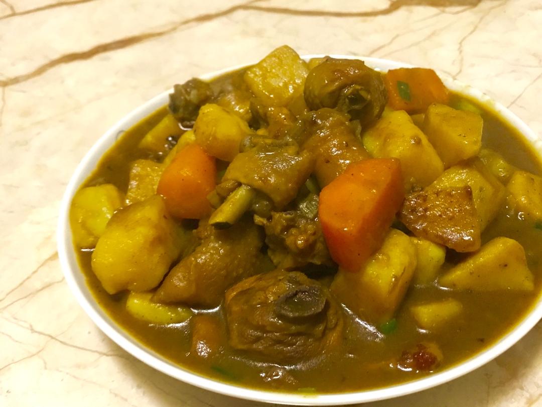 咖喱鸡块