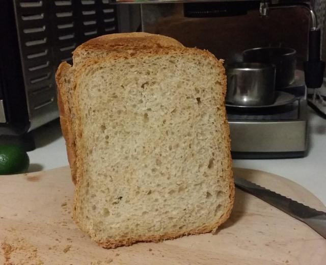 全麦面包-松下面包机105版（法国T65面粉）
