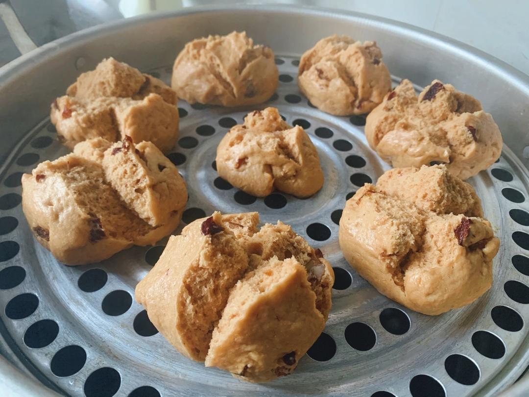 【红糖开花馒头】一招做出开花馒头，好吃又好玩！