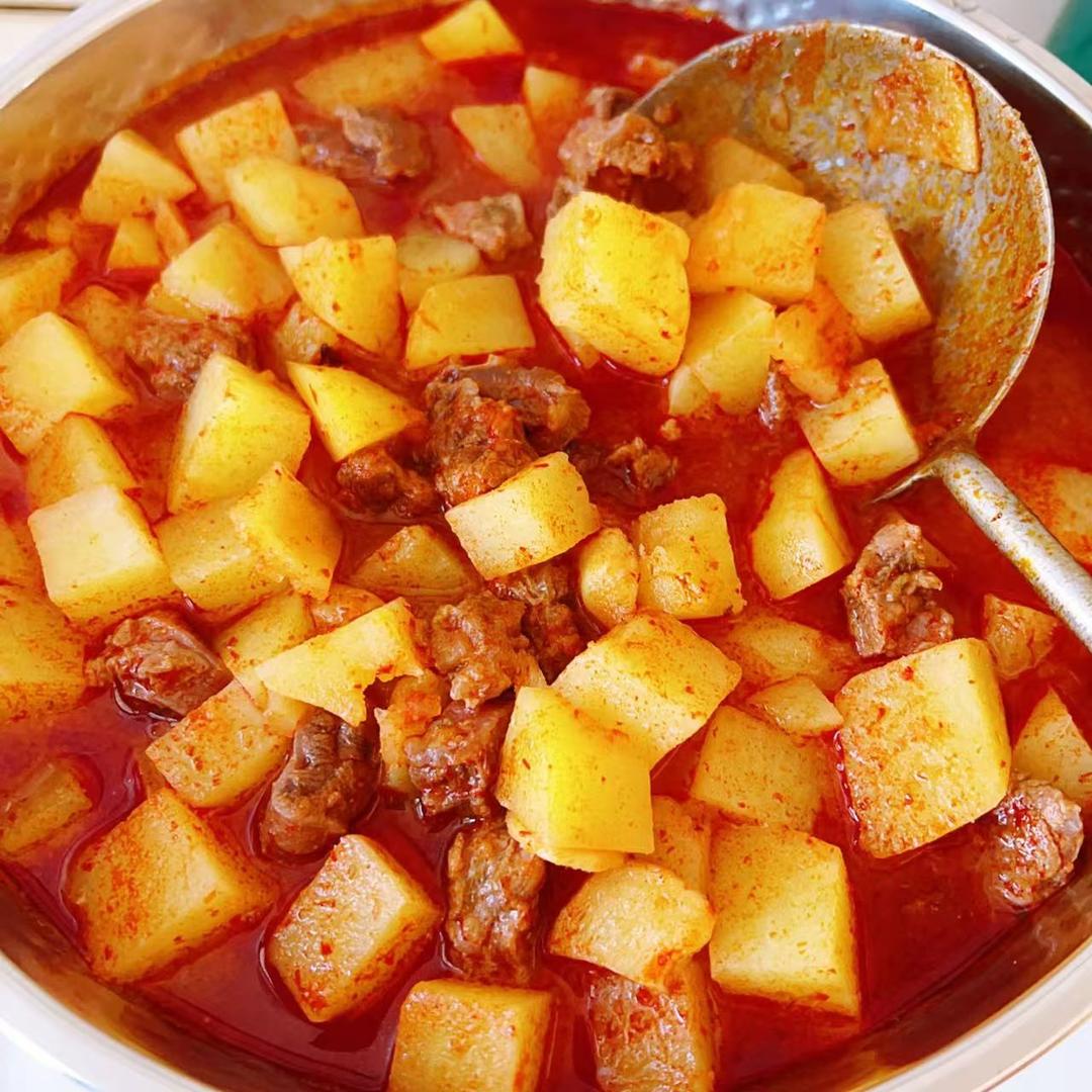 酸汤牛腱土豆🥔(贵州凯里红酸汤)