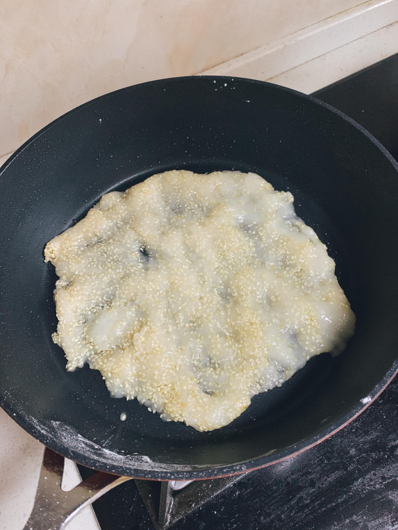 糯米馅老婆饼