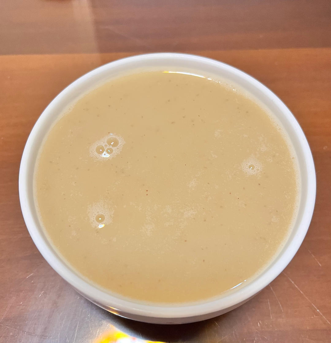 破壁机食谱：养肺益肠胃的山药苹果小米羹——酒水饮品（四十二）