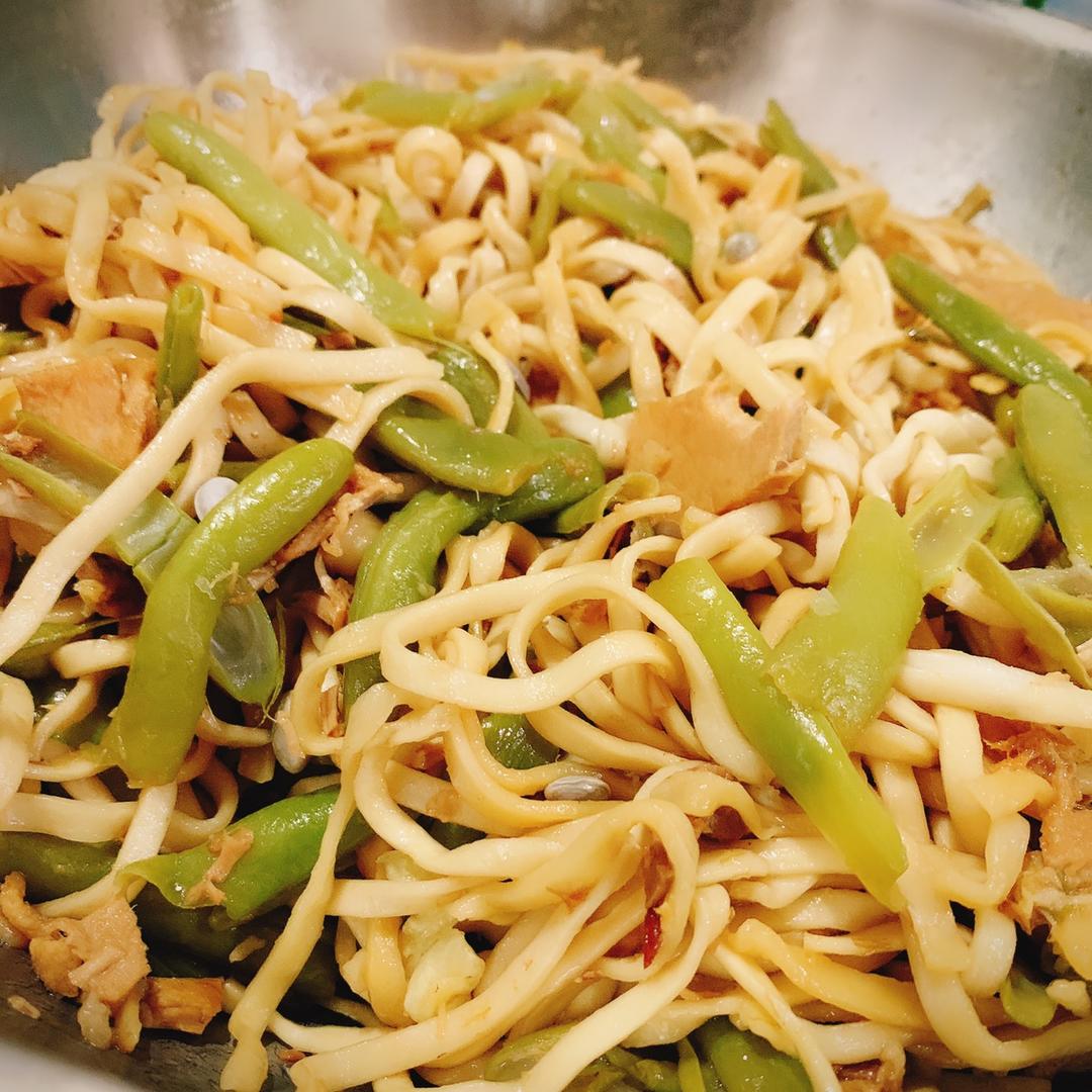 豆角焖个面