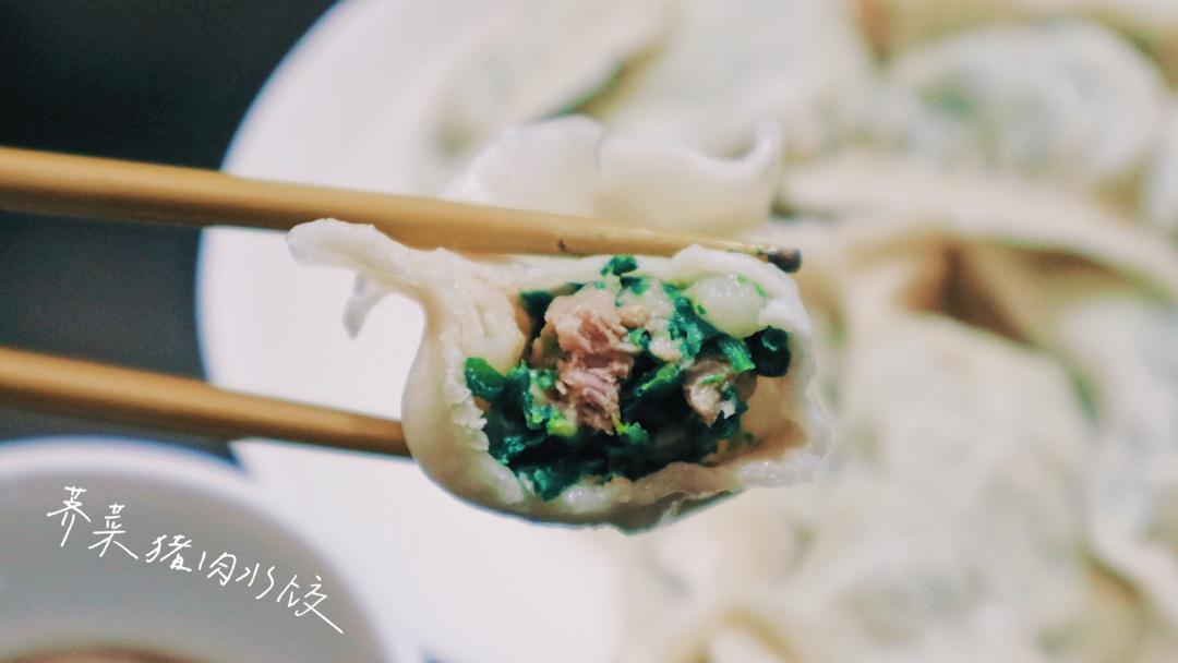 猪肉荠菜饺子