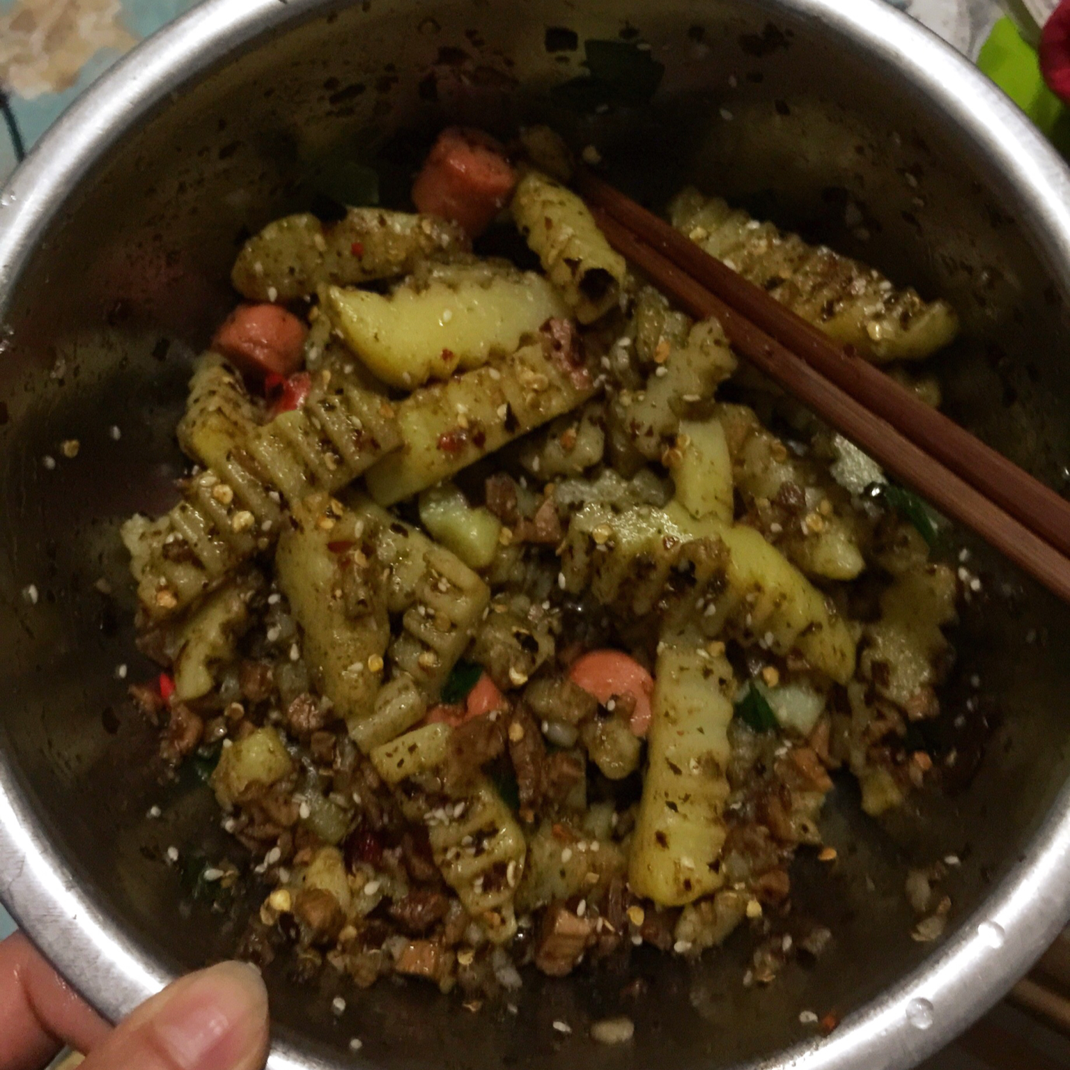 莫言莹做的夜宵