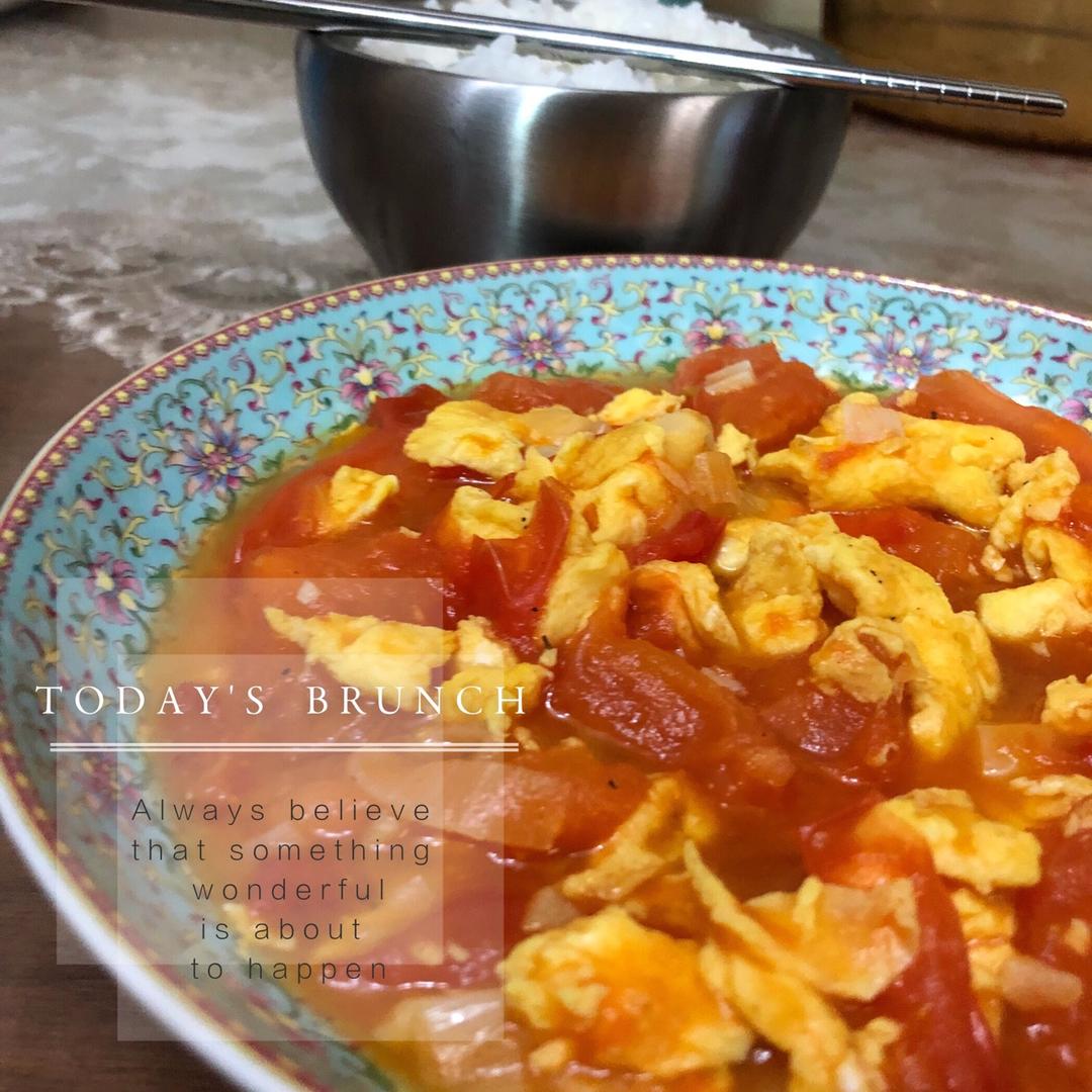 致敬经典之：番茄炒蛋