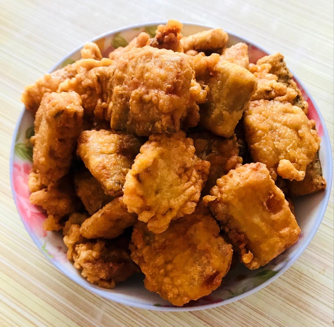 家常菜 炸带鱼 炸刀鱼