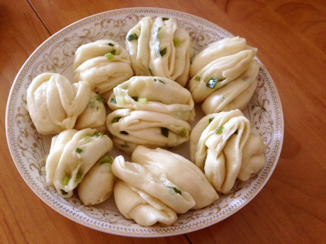 rachelwong做的小花卷详细步骤图