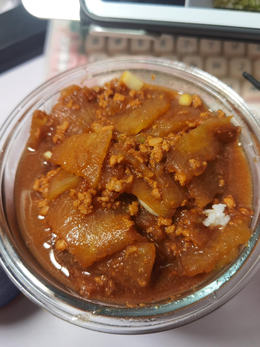 肉末炒冬瓜(超下饭)