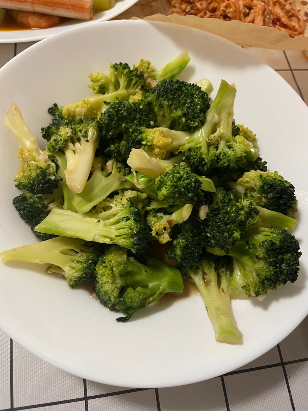 蚝油蒜蓉西兰花🥦