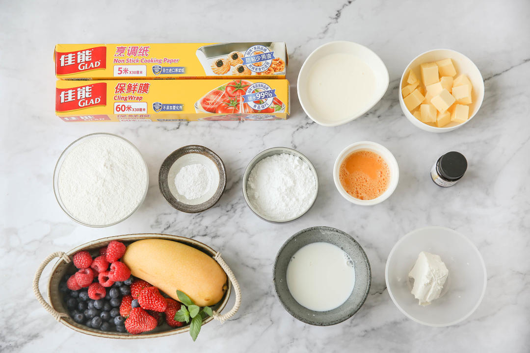 纯奶手撕吐司的做法 步骤1