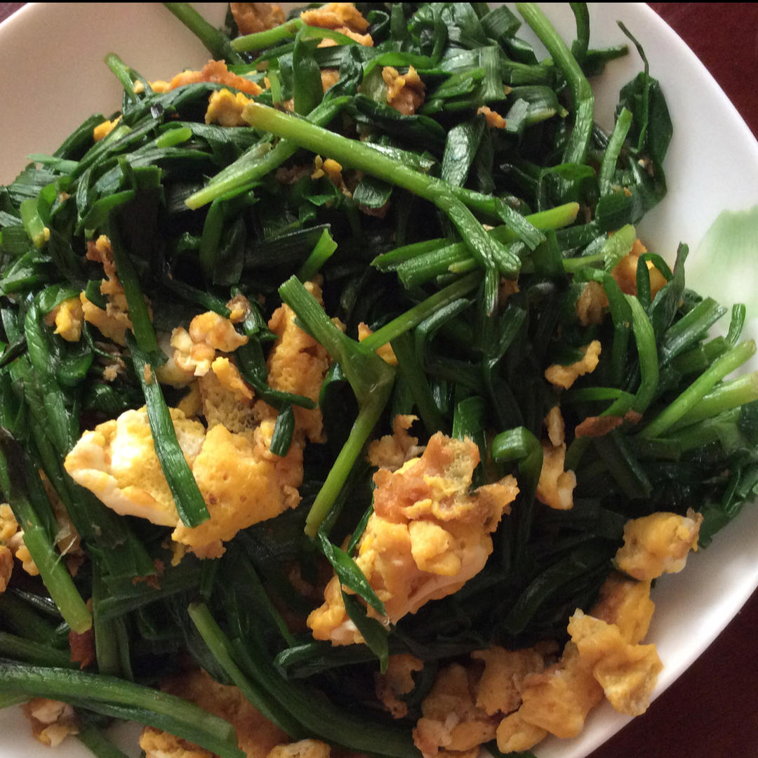 韭菜炒鸡蛋