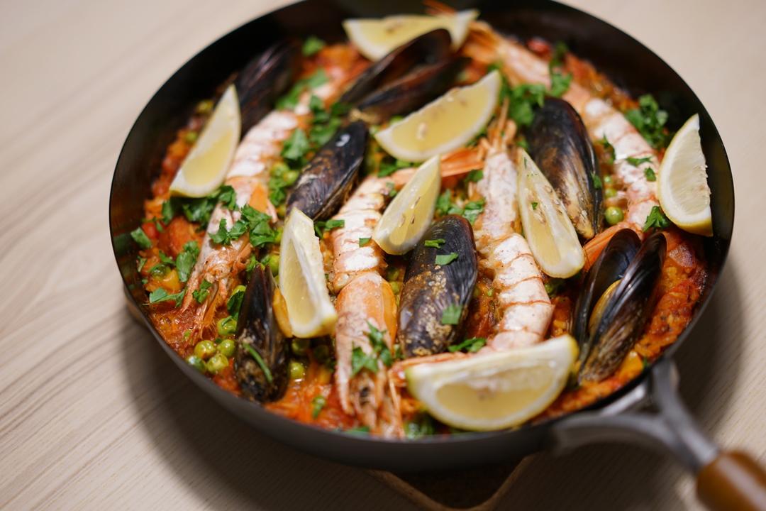 【曼食慢语】Seafood Paella 西班牙海鲜饭