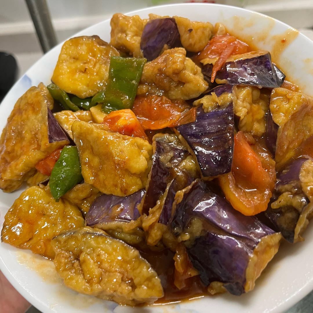 比饭馆好吃的烧茄子