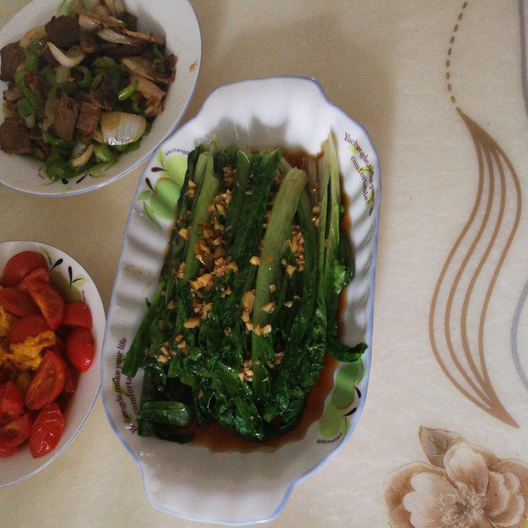 5分钟上桌的蚝油生菜