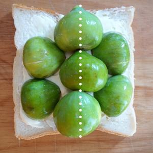 水果三明治（青提葡萄、桃子）的做法 步骤4