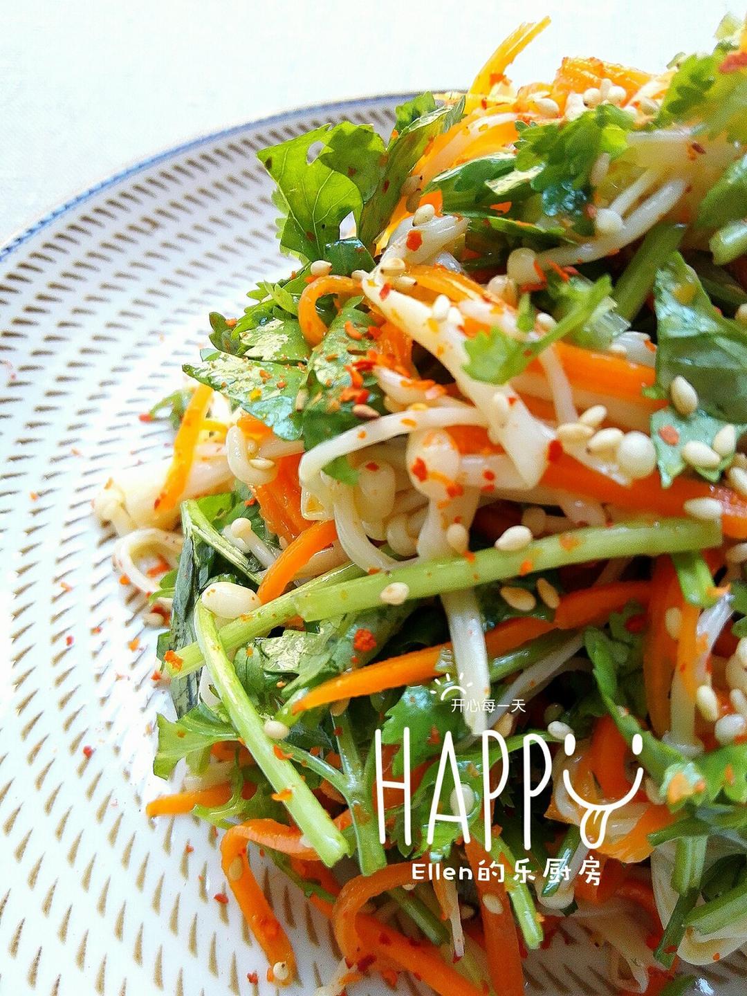 减肥菜 凉拌金针菇