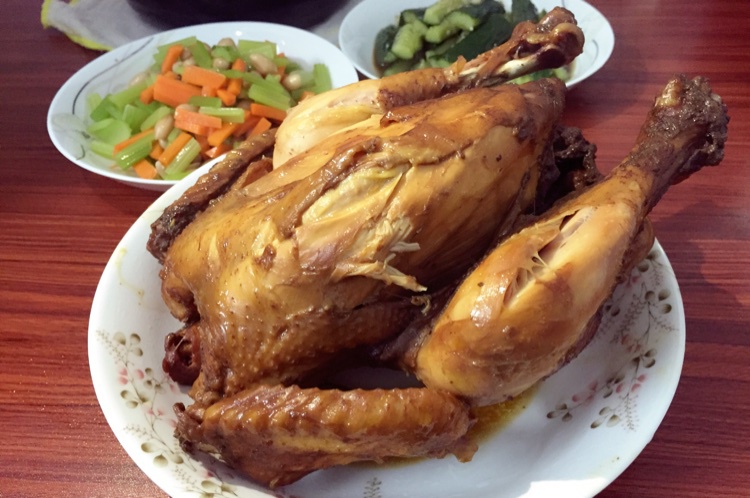 美味电饭煲烤鸡