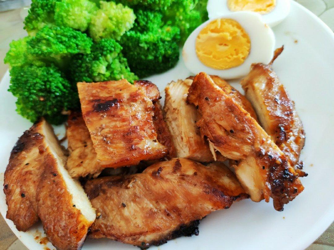 蜂蜜蒜香煎鸡胸