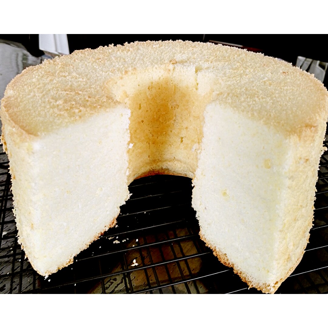 戚风蛋糕(适合七寸中空模具或八寸圆模)