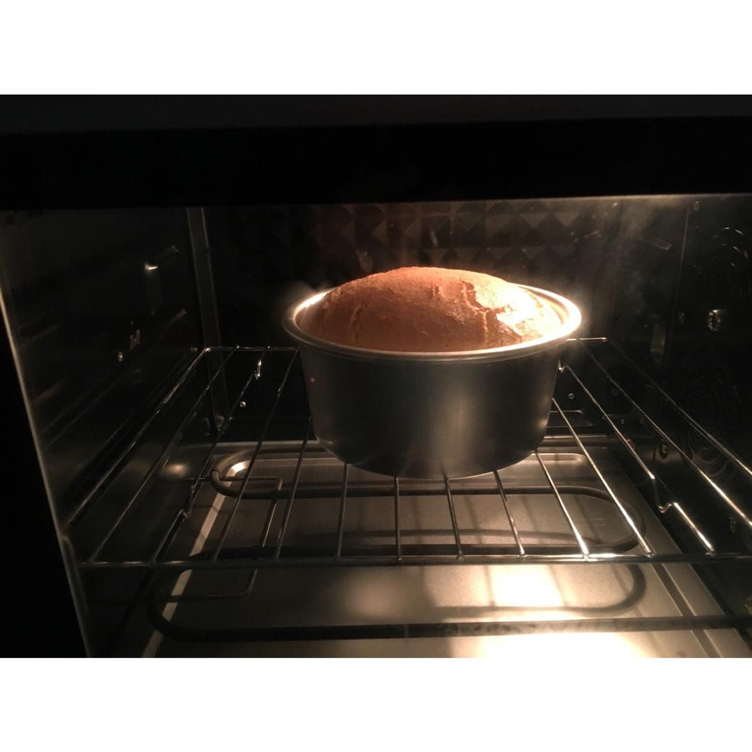 6寸原味戚风蛋糕