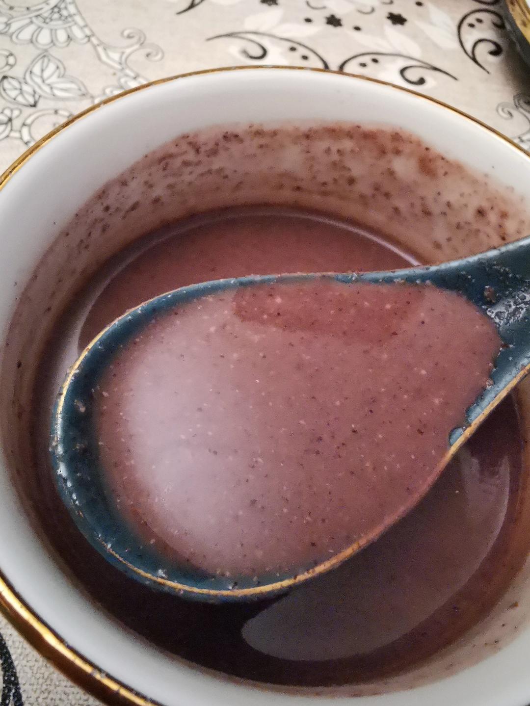 红枣黑米糊（豆浆机版本）