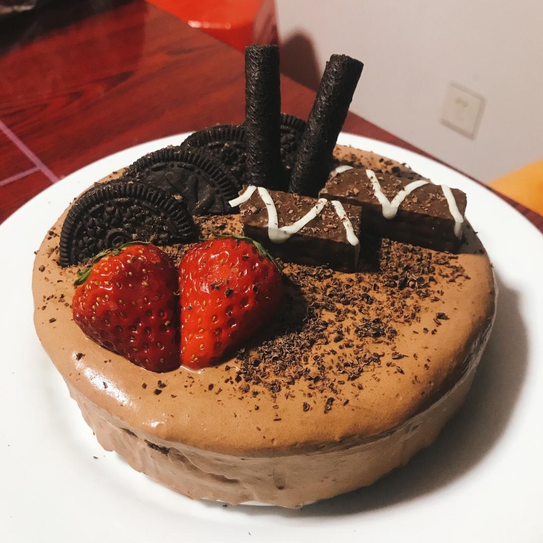 巧克力巴菲蛋糕