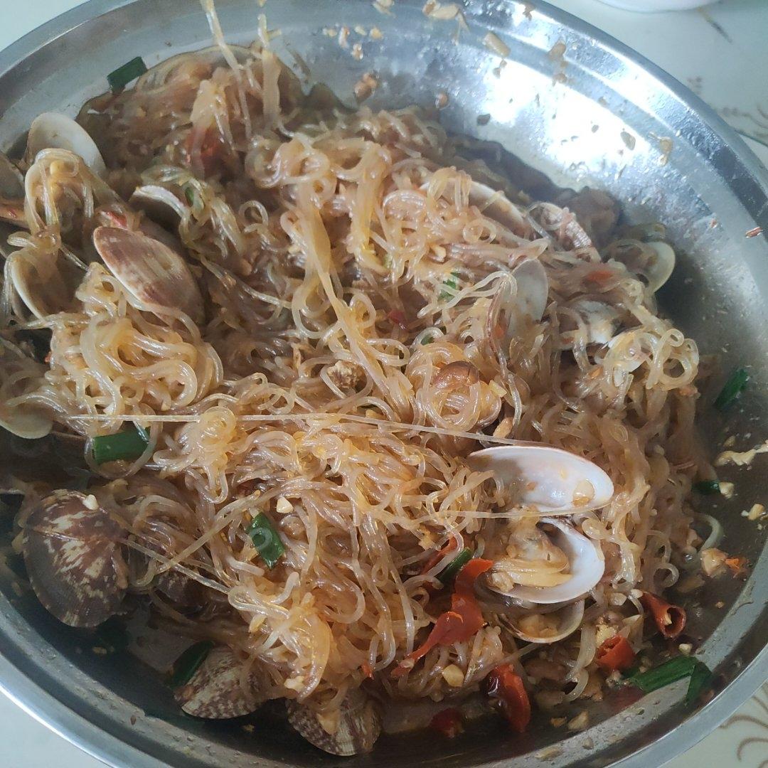 蒜蓉粉丝花甲