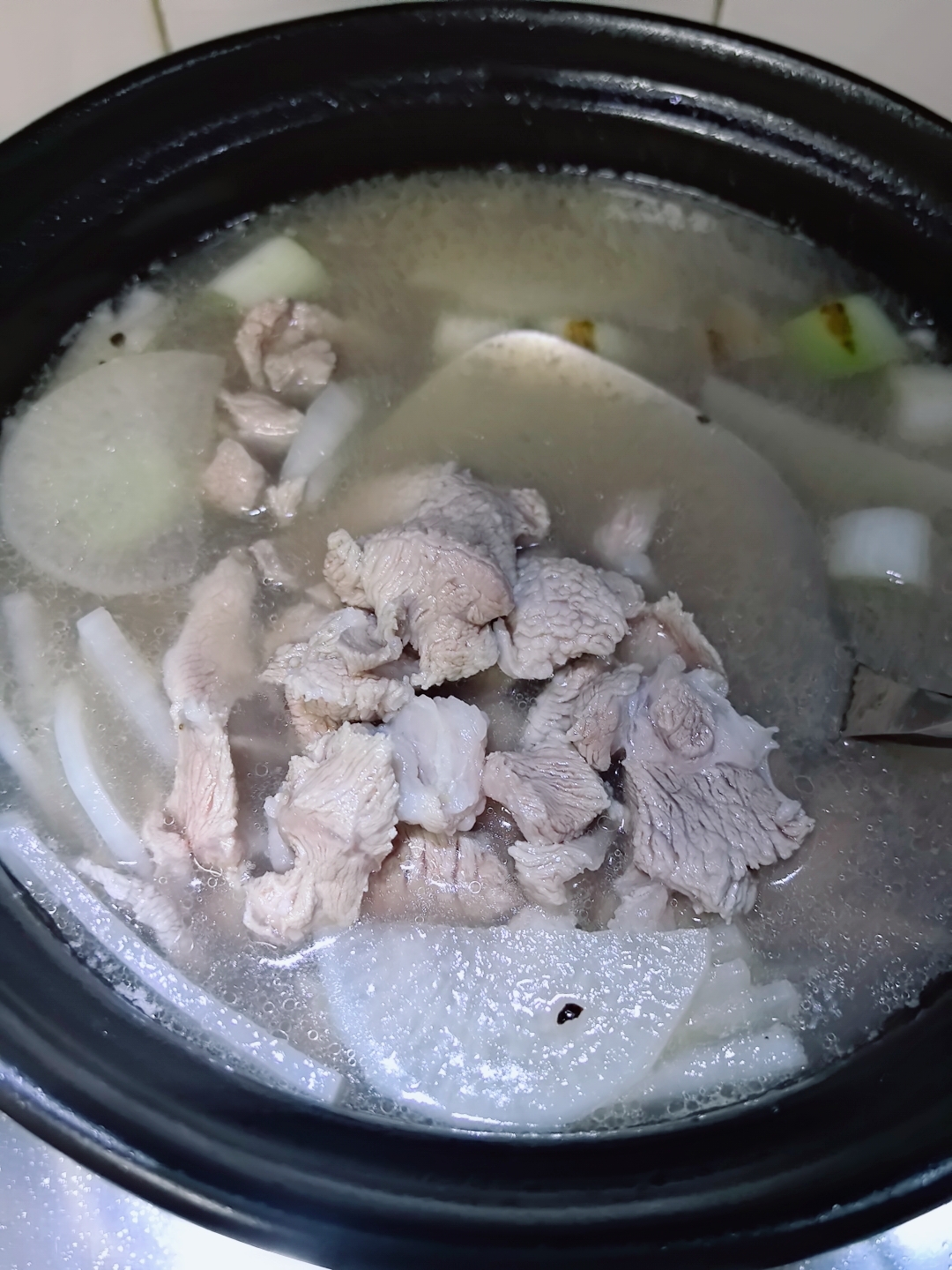砂锅羊肉汤的做法 步骤6