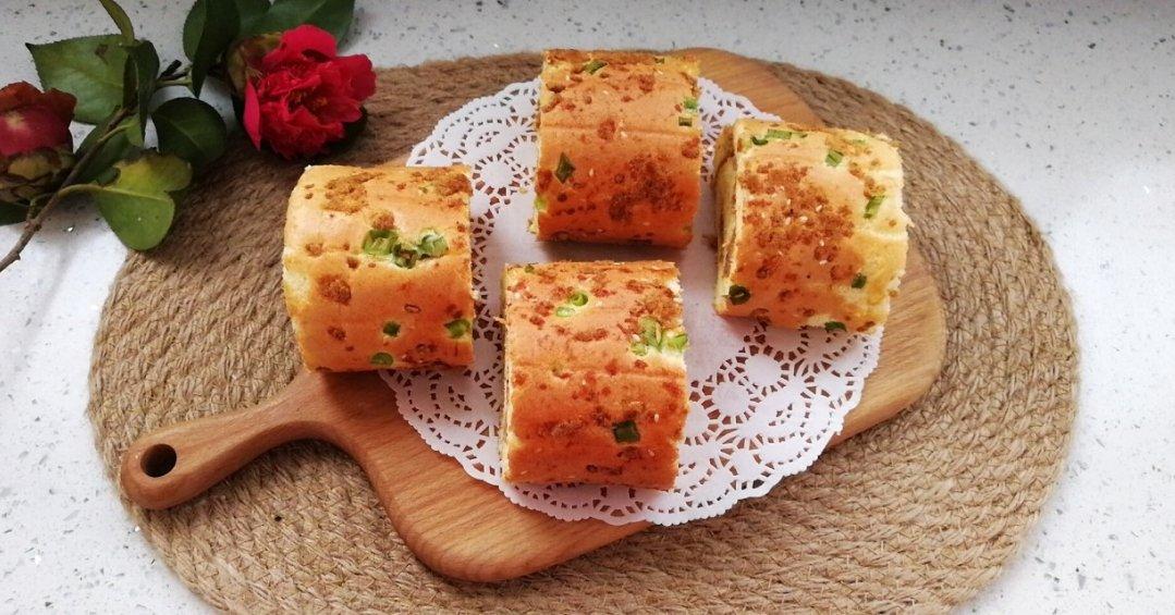 美善 品【香葱肉松蛋糕卷】