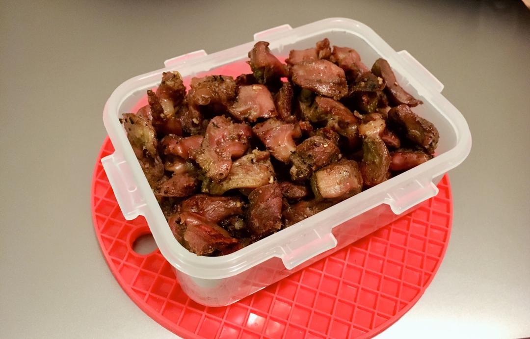 香烤鸡胗丨健康·三餐