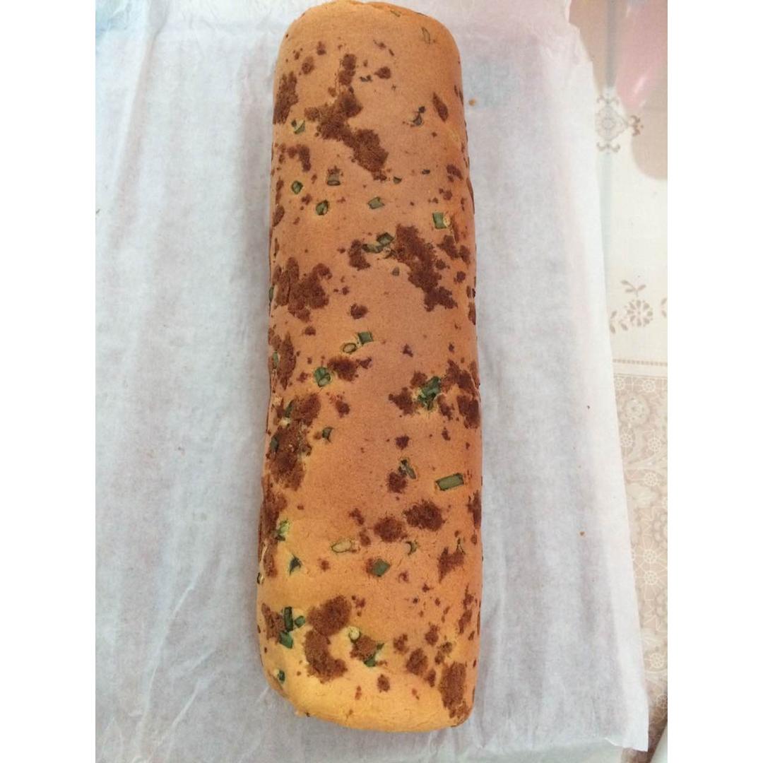 香葱肉松肥蛋糕卷～