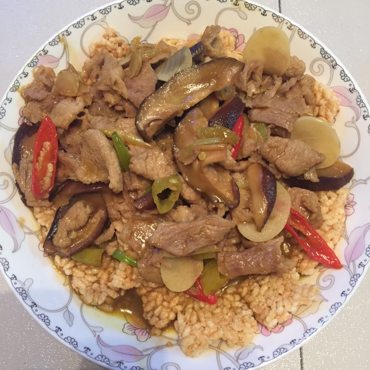 锅巴肉片