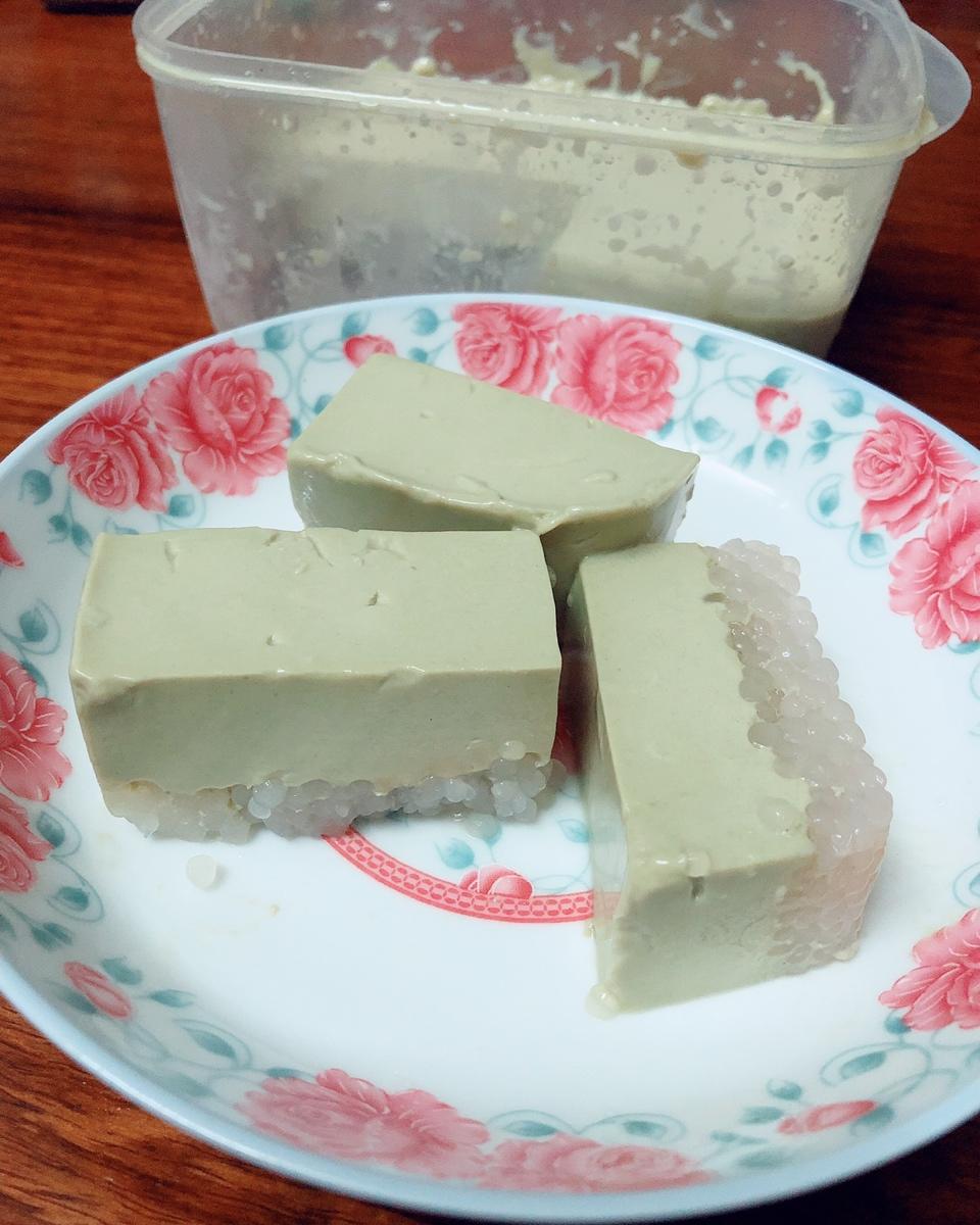 抹茶西米冻