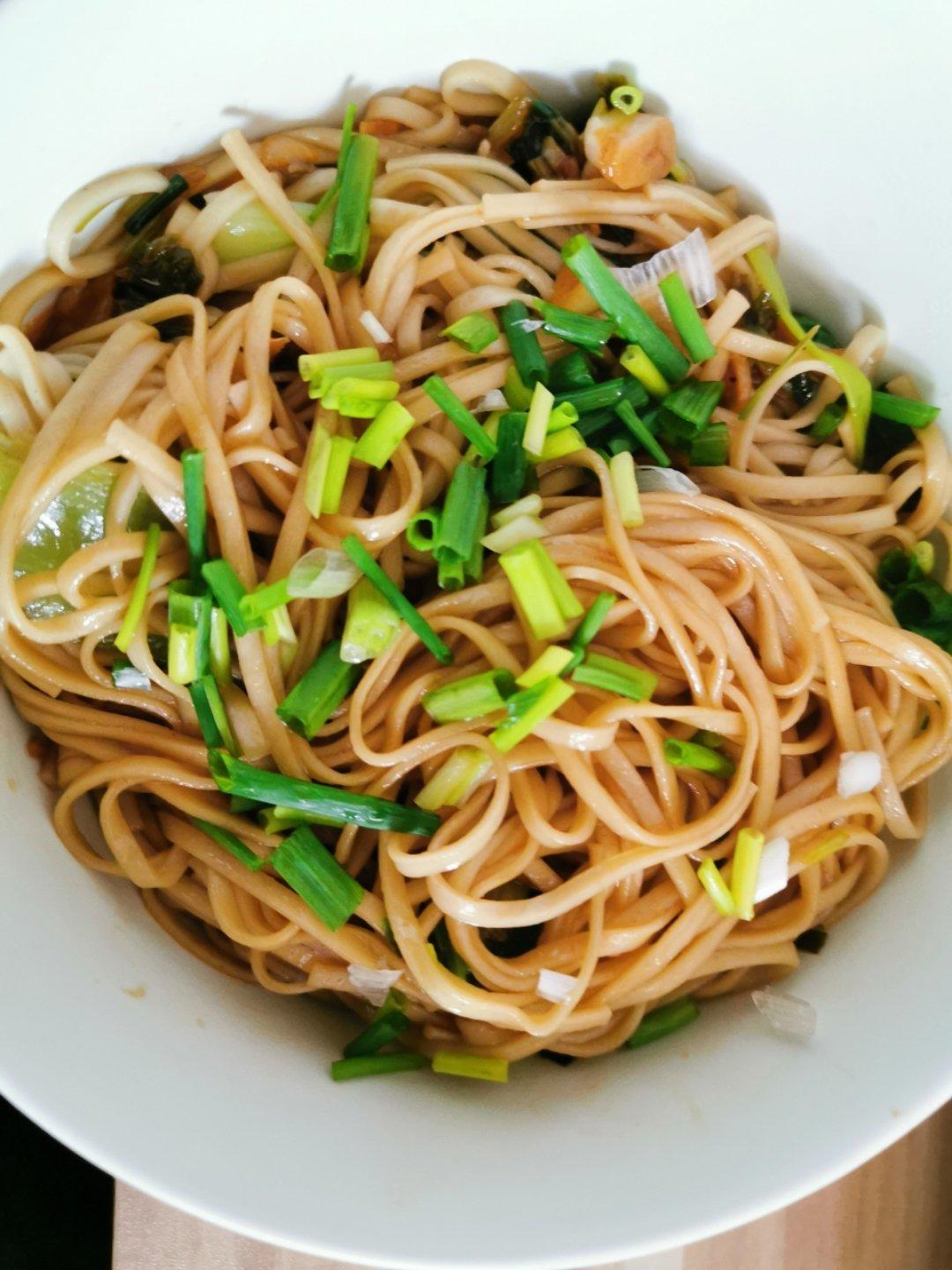 葱油拌面——5分钟早餐