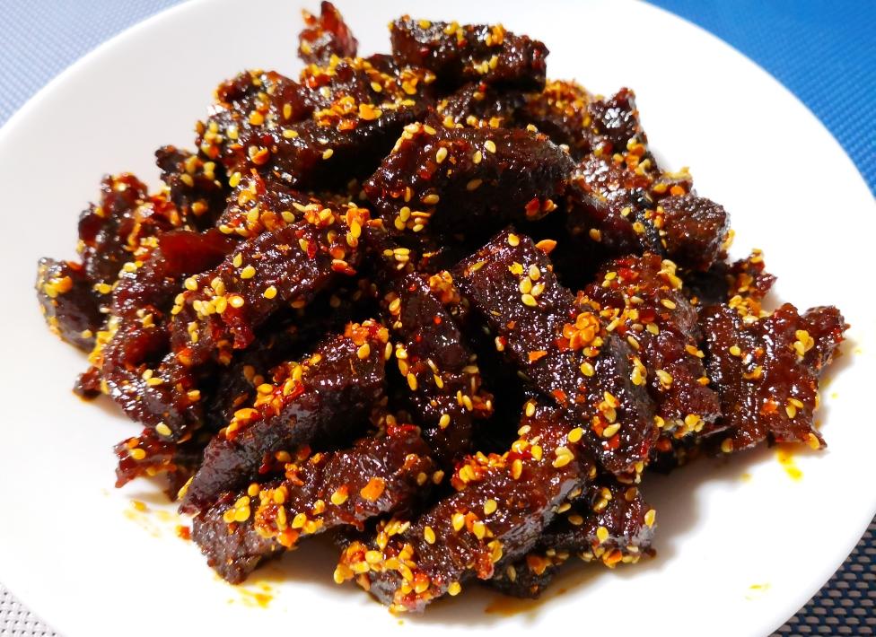 麻辣牛肉干的做法