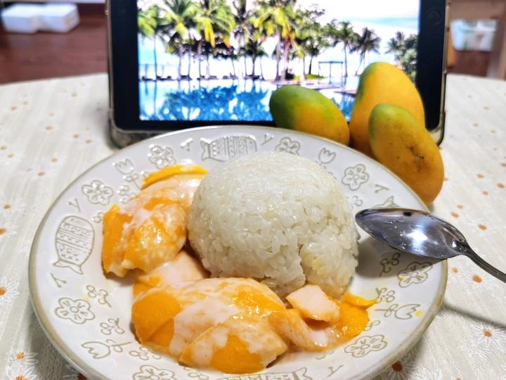正宗，泰国芒果糯米饭！！！
