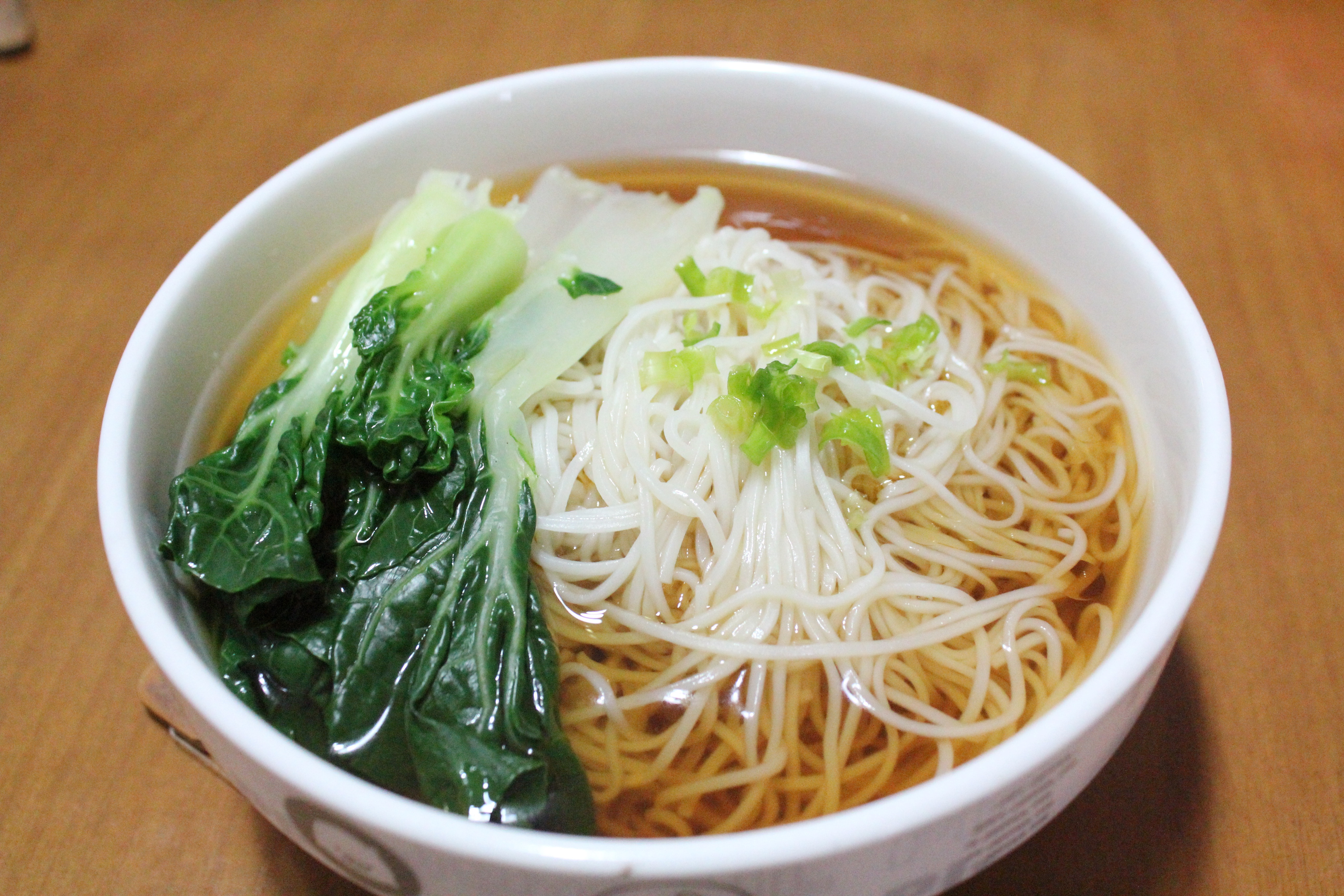 小葱麻油酱油面