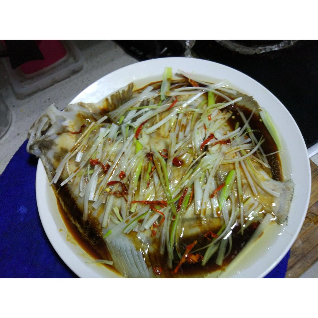 清蒸多宝鱼