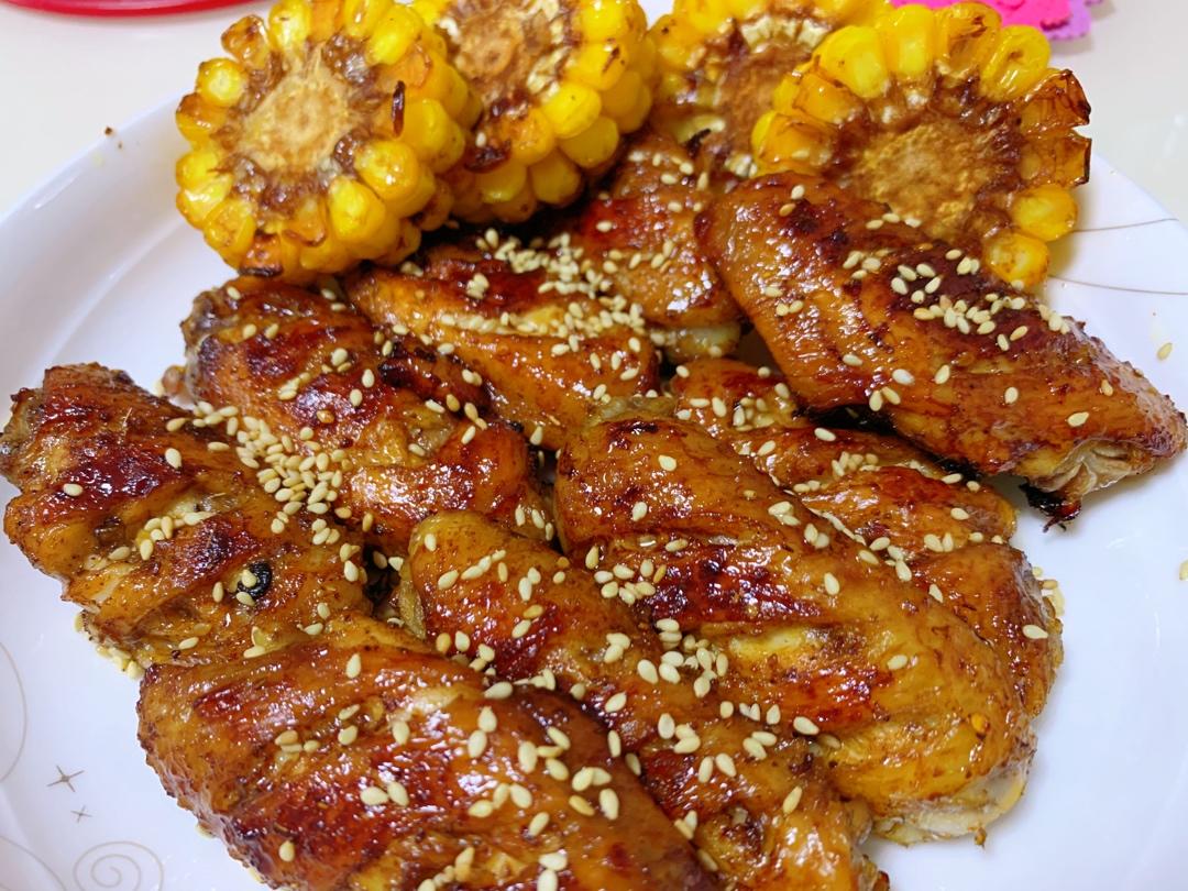 烤鸡翅（自制腌料）