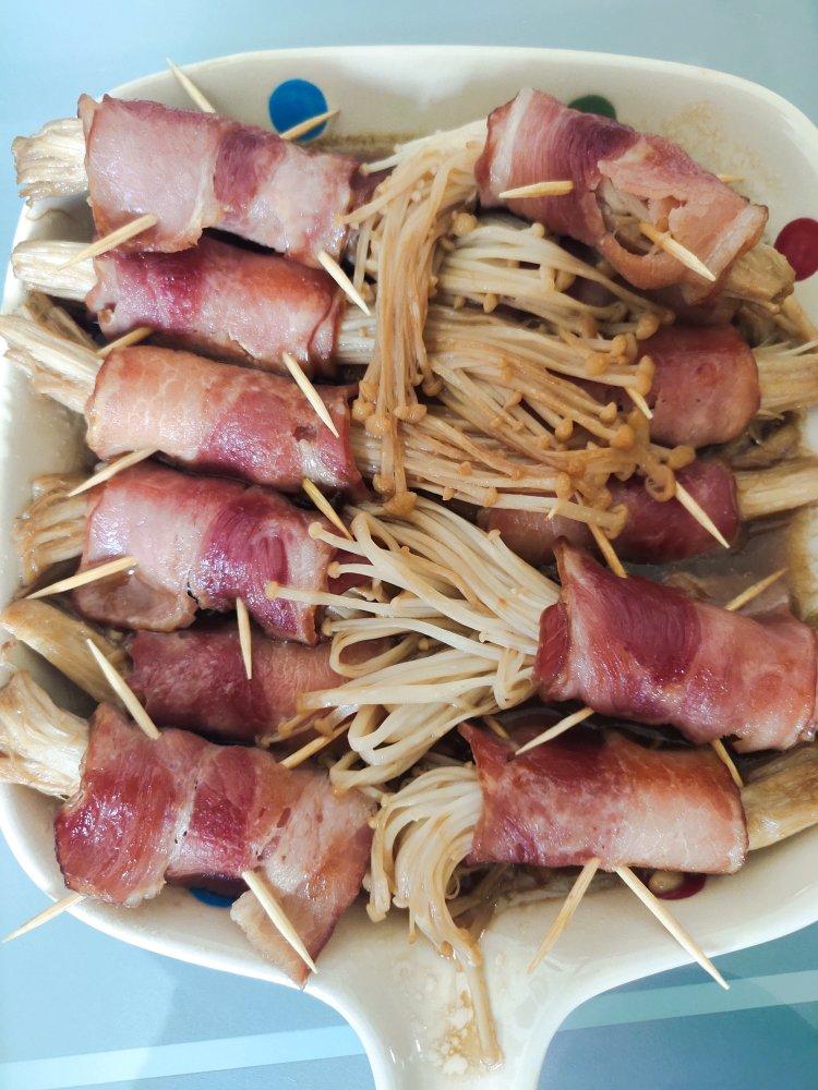 金针菇培根卷
