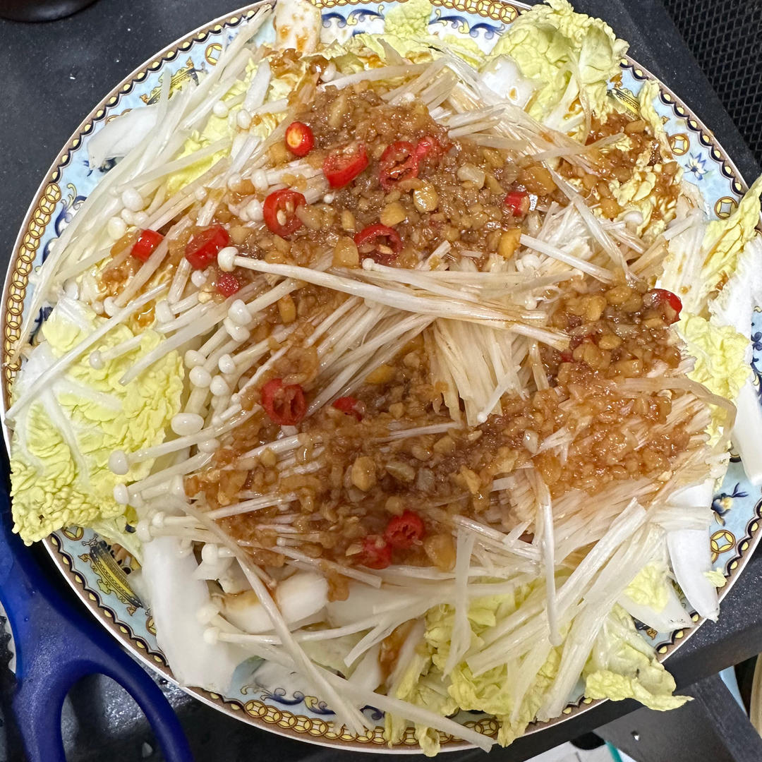 蒜泥娃娃菜的做法