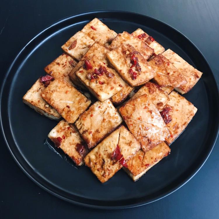 烤箱版的烤豆腐