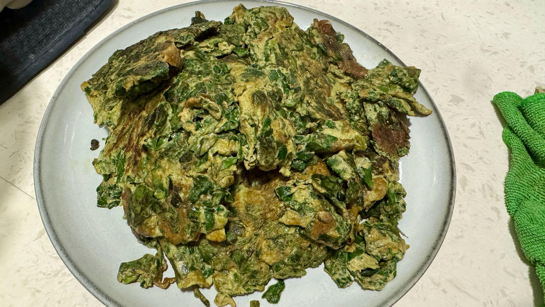 中高考营养配餐-茼蒿炒鸡蛋