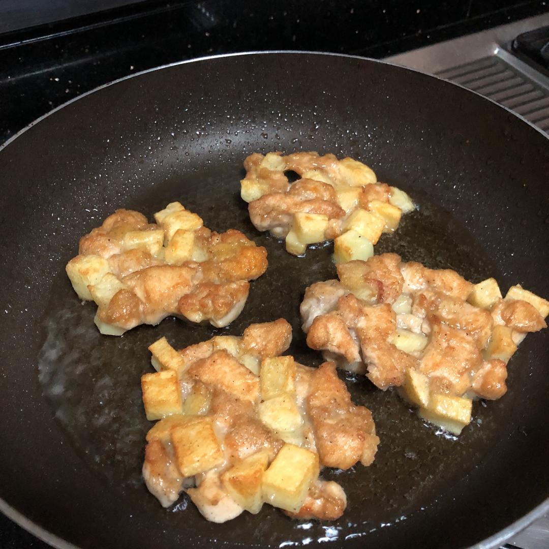 土豆鸡肉烙