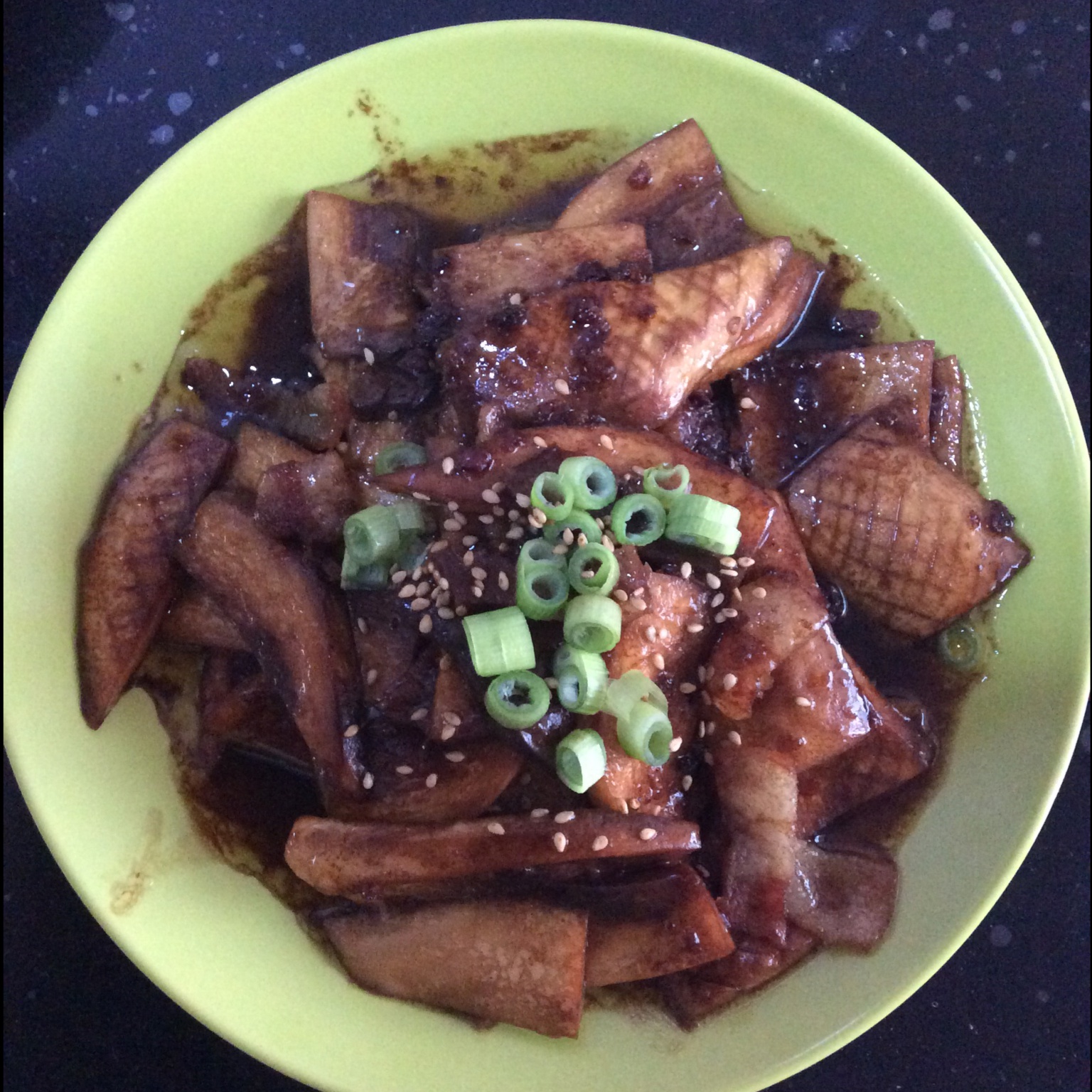 酱汁杏鲍菇