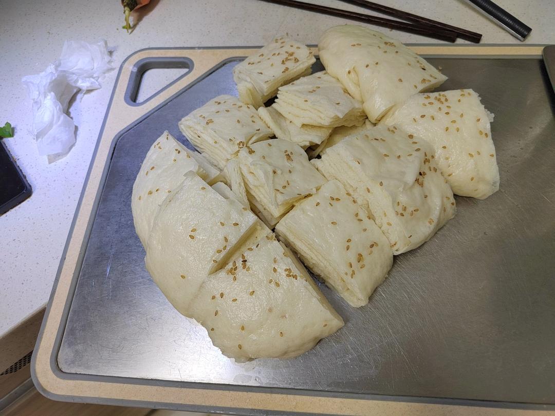 比蛋糕还好吃的发面千层饼，做法简单